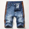 Men's Shorts 2023 Summer Fashion Mens Casual Short Jeans Clothing Cotton Breathable Denim Male Size 28-42