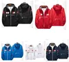 F1 racing jacket autumn and winter team work clothes, windproof and warm cotton clothing