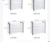 Storage Holders Racks Multi-layer steel pipe assembly dustproof shoe cabinet storage space saving shoe 231007