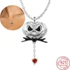 Collane con ciondolo Nuovo prodotto originale S925 Fascino in argento sterling Zucca Fantasma Gatto Collana Pendente Halloween Cosplay Boutique Gioielli fai da te x1009