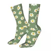 Herrensocken Herren Bike Daisy Green Baumwolle Kompression Damensocke