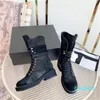 Designer -Boots Accessories Eyelets dragkedja fashionabla avantgarde