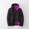 Women Down Parkas 2 w 1Ultra Light Jackets Kobiety oba strony noszą 90% Kaczki Płaszcze Lady Wodoodporna przenośna kurtka pufferowa JK869 231009