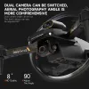 8K GPS S91 Drone Profession Hinder Undvikande Dual Camera RC Quadcopter Dron FPV WiFi Range Remote Control Helicopter 5000m