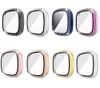 Fashion Bling Diamond Smartwatch -fodral för Fitbit Versa 1 2 3 4 Armor Cover Screen Protective Fram Bumper