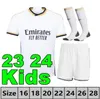 24 25 Maglie da calcio Vini Jr Mbappe Modric Fan Player 24 25 Shirt da calcio Real Madrids Rodrygo Camavinga Camisetas Men Kids