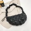 Sac à aisselles pliable pour femmes, nouvelle Version de Niche Omnibus Cloud, sac à boulettes de loisirs, sac à bandoulière simple épaule