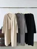 Pull deux pièces en tricot pour Femme, gilet avec longs cardigans, Design, hauts à la mode, collection automne-hiver 2023
