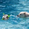 Hondenspeelgoed kauwt Hondentandspeelgoed Ballen Duurzaam Hond IQ-puzzel Kauwspeeltjes voor puppy Kleine Grote Hondentanden Interactief 6,5 inch Hondenvoetbalspeelgoedbal 231009