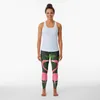 Active Pants Flamingo Leggings Women's High Waist For Physical Sportswear