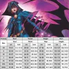 Anime Raven Cosplay Kostüm Teen Titans Cosplay Umhang Gürtel Raven Jumpsuits Zentai Komplettset Halloween Karneval Kostüme für Womencosplay