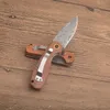 1Pcs G1085 Damascus Folding Knife Rosewood Handle Outdoor Camping Hiking EDC Pocket Folder Gift Knives Tools