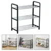 Storage Holders Racks Practical Three-layer Shoe Shelf Home 3-tier Shoe Organizer Rack for Bathroom 231007