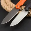 1Pcs H1085 Outdoor Survival Straight Knife DC53 Satin/Titanium Coated Blade Full Tang G10 Handle Fixed Blade Knives with Kydex