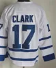 CCM Hockey Retro 16 Darcy Tucker Jerseys Retirarse 22 Tiger Williams 17 Wendel Clark 14 Dave Keon Vintage Classic 75 aniversario Bordado y costura Algodón puro