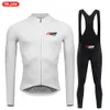 Ensembles de maillot de cyclisme NSR RAUDAX Mans manches longues printemps automne VTT Wwar Triathlon vêtements de sport 231009