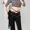 Stage Wear Belly Dance Professional Costume Hand Made Senior Beads Hip Scarf Oriental Clothing For Women Dancing Belt