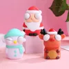 Squeeze Christmas Doll Toy Squishy Funny Sensory Fidget Squeeze Toy zur Stressreduzierung Angstreduzierer Sensorisches Spielspielzeug für Kinder und Erwachsene