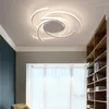 Luci del soffitto Arrivo Finitura bianca nera lampadario a LED moderno per soggiorno camera da letto cucina lampada da ufficio AC85-265V