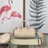 2022 Luxurys Marque Sac à bandoulière pour femme Top Qualité unique Série d'été Deux-en-un en cuir de veau dégradé ancien modèle Messenger Bag1212