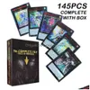 Card Games 50-145Pcs Ser Yuh Letter In English No.Complete File Number Collection Yu Gi Oh Zexal Xyz Monster Trading Drop Delivery