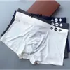 Luxe 5A culotte en soie Ultra-mince luxe V Designer Sexy hommes Boxer hommes caleçons Cueca Ropa intérieur Hombre Vintage Shorts