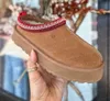 Tasman II-pantoffels voor peuters Tazz-babyschoenen Kinderen Kastanjebont Slippers Schapenvacht Shearling Klassieke Ultra Mini-laars Wintermuiltjes Instapper Wol Little Big97798 1 3