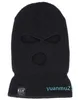 Stickad Full Face Cover Ski Mask Winter Balaclava varm stickad mask för utomhussport