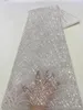 Partykleider Elegantes muslimisches Meerjungfrau-Abendkleid für Frauen 2023 Luxus arabische Perlen O-Ausschnitt mit langen Ärmeln Formales Abschlussball-Hochzeitskleid