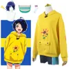 Anime Ohto Ai Hoodie Cosplay Kostuums Wonder Egg Prioriteit Cosplay Geel Suower Sweatshirt Pruik Haarspeld Halloween Cosplay