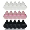 10PC Esponjas Aplicadores de Algodão Pó Cosmético Puff Triângulo Ferramenta de Maquiagem Blender Contorno Sob Olhos Solto Ferramentas de Beleza Corporal 231009