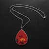 Pendant Necklaces 1Pc Bohemian Fashion PU leather Drop Necklace Pumpkin Necklace for men and women for daily wear creative personality x1009