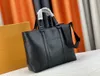 2023men Fashion Casual Designe Luxury Week End Tote Handväska portfölj datorpåse Cross Body Messenger Bag Högkvalitativ topp 5M45733 M45734 Purse Pouch