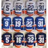 CCM Hockey Retro 32 Steve Thomas Jerseys går i pension 91 John Tavares 91 Butch Goring 22 Mike Bossy 5 Denis Potvin 9 Clark Gillies 19 Bryan Trottier 31 Billy Smith Vintage