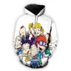 Neue Männer Frauen Cartoon Rugrats 90er Lustige 3D-Druck Mode Trainingsanzüge Hip Hop Hosen Hoodies MH059283z