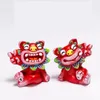 Objets décoratifs Figurines Style chinois classique vent Lion ornements maison de ville tourisme Figurines culturelles Miniatures maison décoration créative 231009