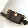 10A Designer Sac à bandoulière Femmes Sac à main préféré Sac à main Bandoulière Femme Mode Sac à bandoulière Sacs combinés en trois pièces Sac messager Portefeuille en cuir avec boîte