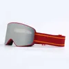 Óculos de sol legais de designer de moda Óculos de esqui compatíveis internacionalmente, óculos revestidos REVO totalmente genuínos, lentes removíveis para miopia, camada dupla antiembaçante / HX15