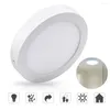 Ceiling Lights Bathroom Round Down Flat Kitchen Led Panel Surface Mounted