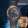 Montres-bracelets NH36 Montre SKX007 OUMASHI Hommes Luxe Automatique Mécanique NH35 Mouvement En Acier Inoxydable Étanche