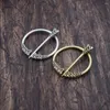 Brooches Traditional Celtic Penannular Brooch Irish Scottish Jewelry Shawl Pin Viking Clasp 15pcs/lots