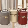 حقيبة دلو Simple Case Case Simple Fate Bucket حقيبة كبرسد كروديك LP Cowhide Cylinder Bag 231009