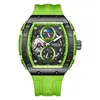 Zegarek do fairwhale oryginalne najlepsze luksusowe marki zegarki męskie automatyczne mechaniczne zegarek księżyc fazy wodoodporne Luminous Relogios