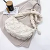Ny singel axel crossbody väska för kvinnor, liten och fritid, mångsidiga dumplings, moln vik underarm kvinnors väska