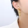 Dangle Oorbellen Mode Gouden Kleur Koffieboon Voor Vrouwen Sieraden Gladde Vintage Leuke Ooraccessoires Huwelijksgeschenken265F