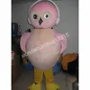 Pink Owl Mascot Costumes Carnival Hallowen Gifts unisex vuxna fancy spel outfit semester utomhus reklamdräkt kostym
