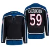 Hockey Reverse Retro 59 Yegor Chinakhov Jerseys Team 27 Adam Boqvist 50 Eric Robinson 7 Sean Kuraly 24 Mathieu Olivier 77 Nick Blankenburg 19 Liam Foudy Enfants Homme Femme