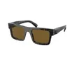 Sunglasses Fashion Designer Sunglasses Personalised Plate Square Frame Sunglasses SPR19W for Men and Women