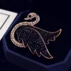 Broche cygne en zircon pour femmes, nouvelle mode créative, personnalité, diamant de haute qualité, bijoux de luxe, 292F