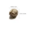 Other Event Party Supplies 20pcsSet Skeleton Head Decoration Creative Resin Ghost Micro Landscape Garden Potted Plant 231009